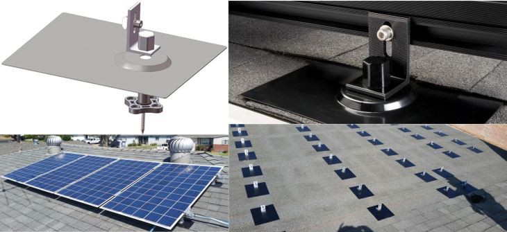China Shingle Roof Solar Panel Mounting System Suppliers