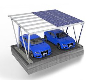 ソーラーカーポート構造取り付けシステム