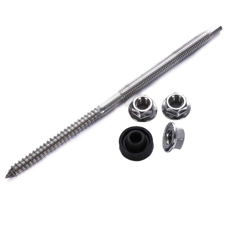 Solar Tin Roof Hanger Bolt With Adapter