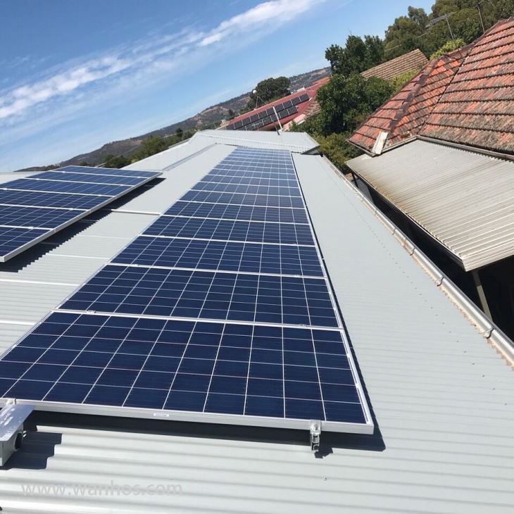 Tin Roof Metal Roof Solar Mounting System Home