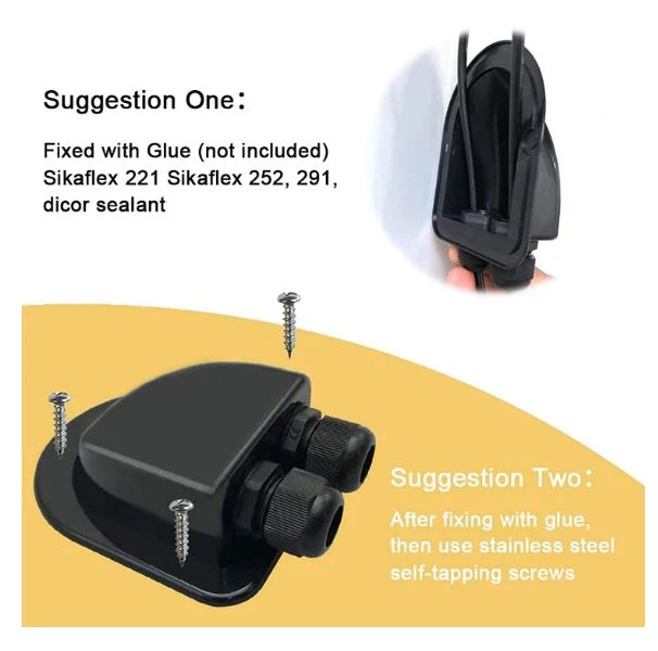 Van Roof Cable Entry Installation Ways